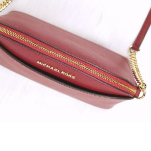 New With Tags Michael Kors Jet Set Medium Dome Crossbody Bag - Picture 6 of 17